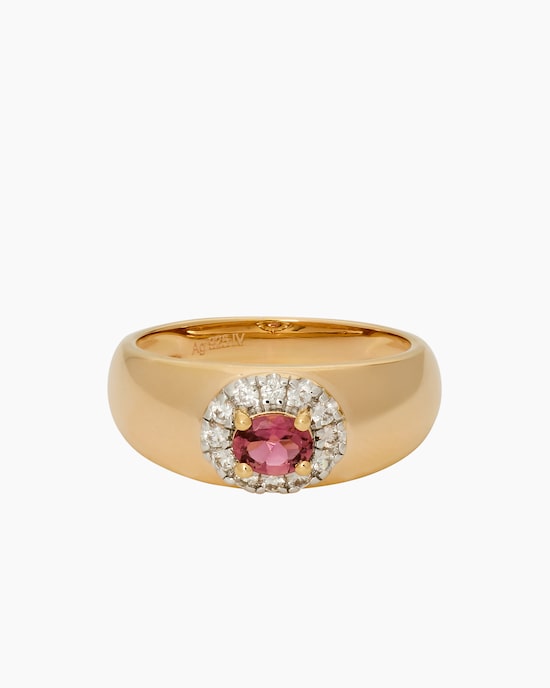 Produktabbildung für Ring mit Pink Turmalin