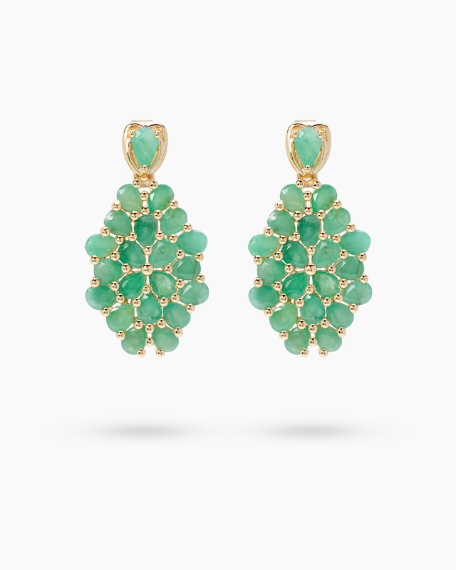 Ohrstecker mit Smaragd