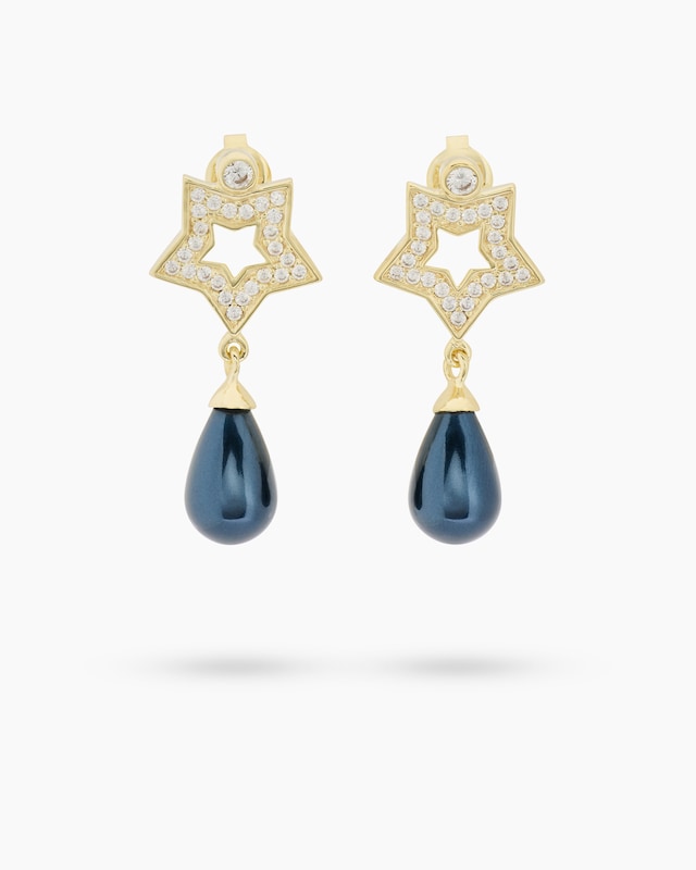 Ohrstecker mit MK-Perle 8x13mm