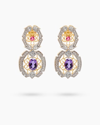 Produktabbildung 1 für Ohrstecker mit Amethyst