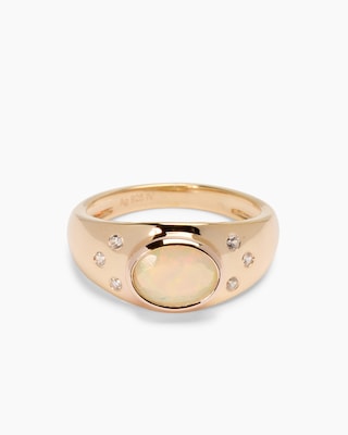 Produktabbildung 1 für Ring mit Äthiopischem Opal