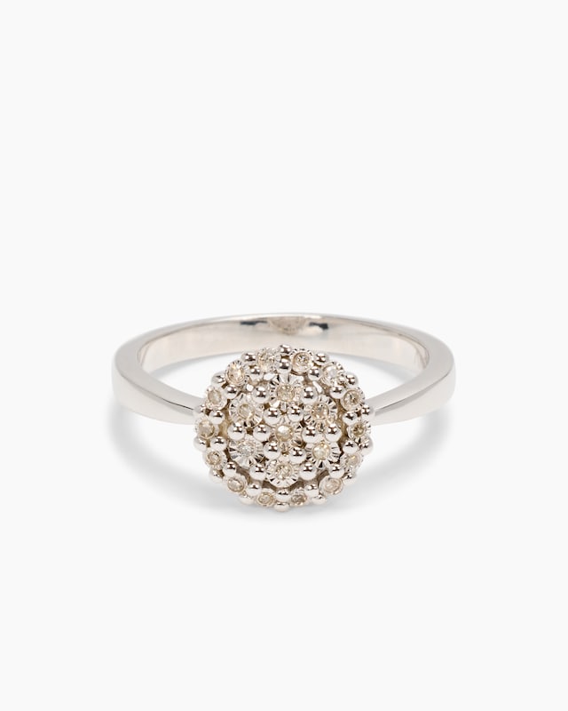 Diamantring 0,06 ct
