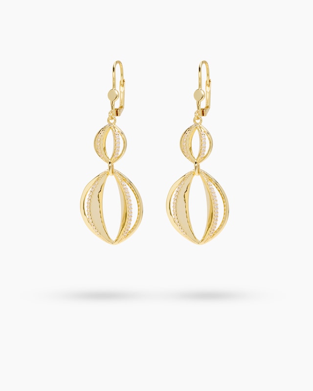 Ohrhänger mit Zirkonia