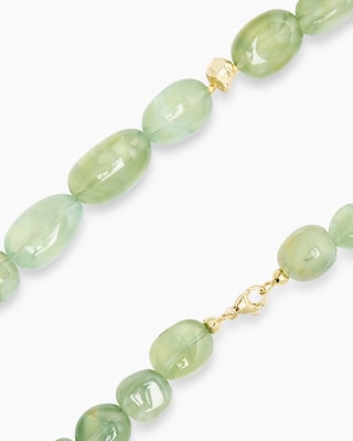 Produktabbildung 2 für Collier mit Prenith, Pyrit & Hämatit