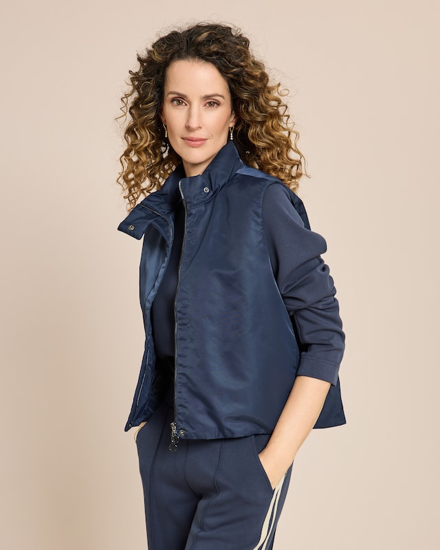 Blouson-Weste leicht wattiert