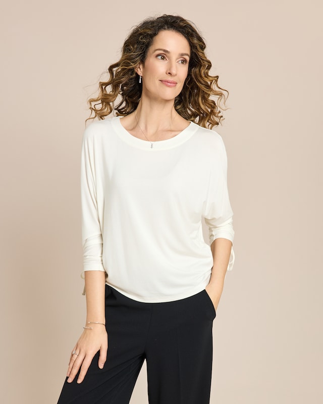 Shirt mit angeschnittenem Arm