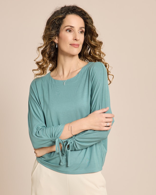 Shirt mit angeschnittenem Arm