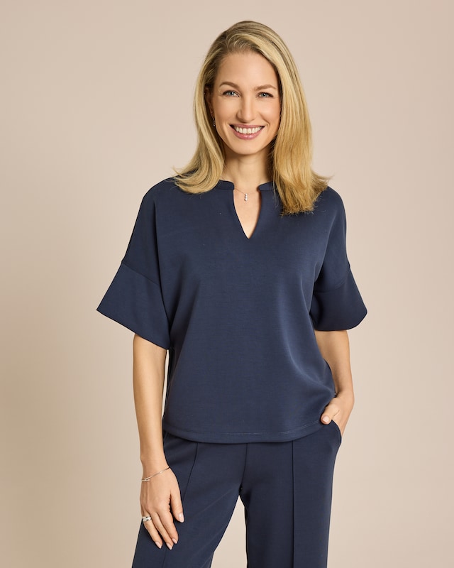 Softsweat Shirt V-Ausschnitt