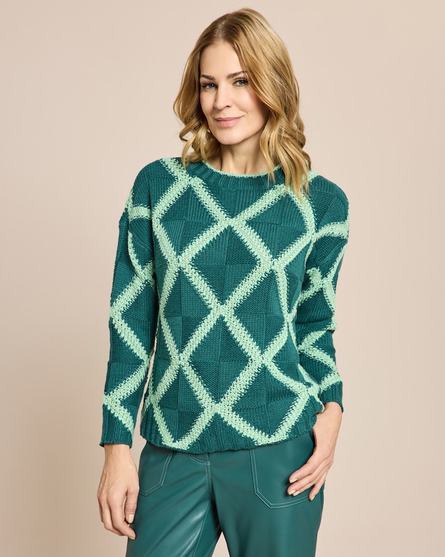 Pullover Intarsienmuster
