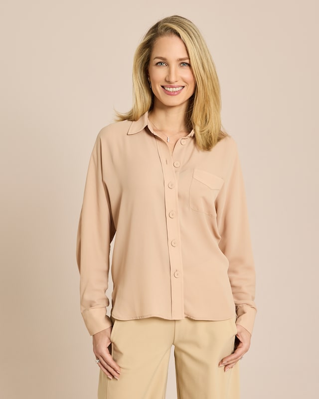 Bluse angeschnittener Arm