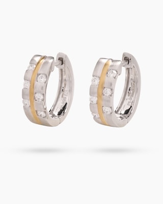 Produktabbildung 1 für Brillant-Creolen ca. 0,30 ct