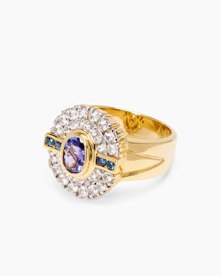 Produktabbildung 3 für Ring mit Tansanit AAA+