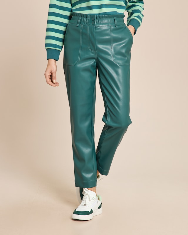 Vegane Leder Hose