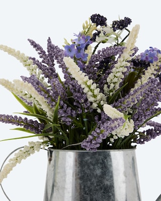 Produktabbildung 4 für Deko-Gießkanne mit LEDs & Blumengesteck