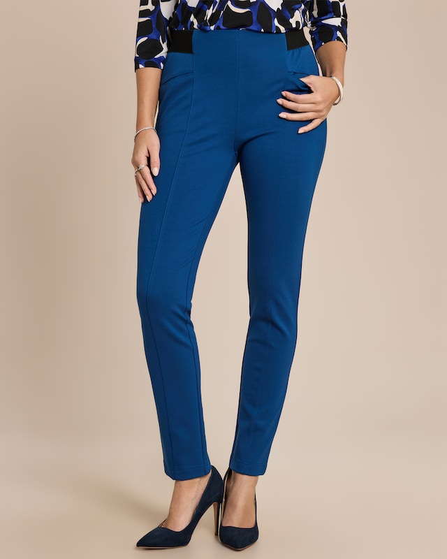 Hose Ponte mit Elastikbund