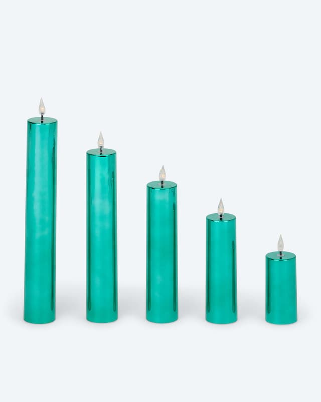 XXL LED-Kerzen "Shiny", 5tlg.