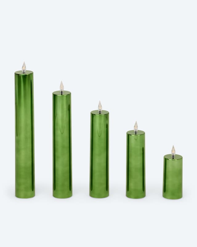 XXL LED-Kerzen "Shiny", 5tlg.