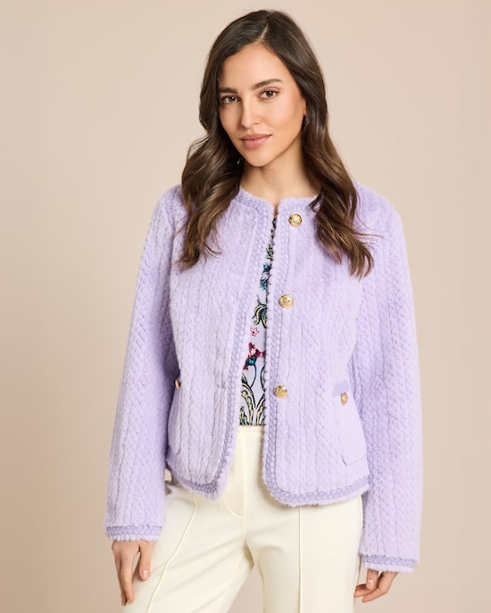 Produktabbildung für Webpelzjacke modische Optik