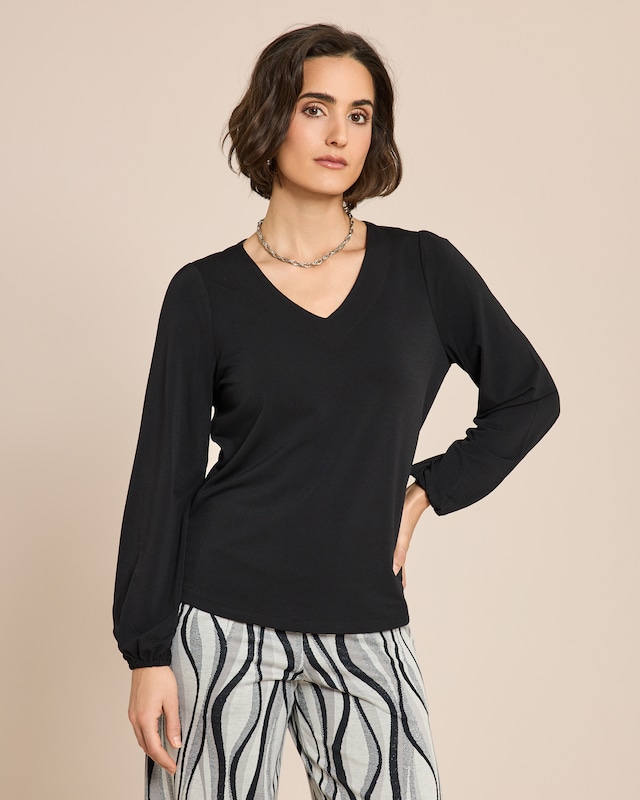 Shirt in gecreppter Qualität