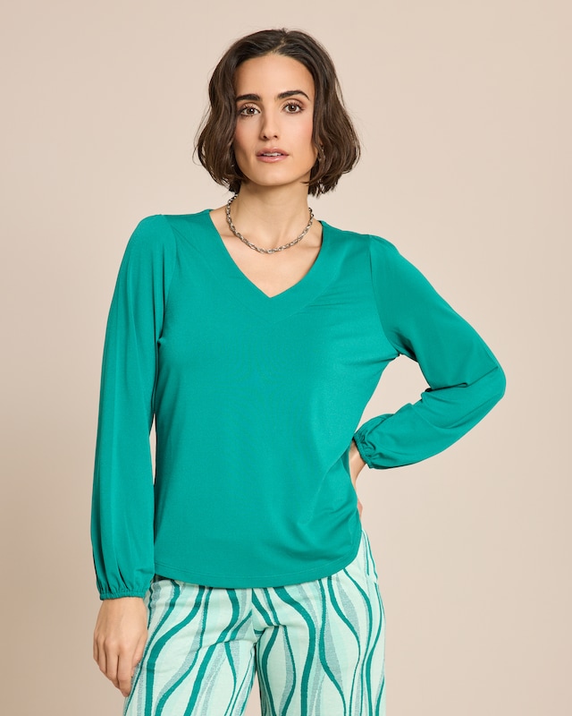 Shirt in gecreppter Qualität