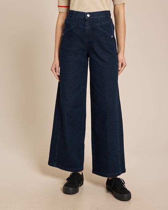 Produktabbildung für Extra-Wide Leg Jeans in Marleneform