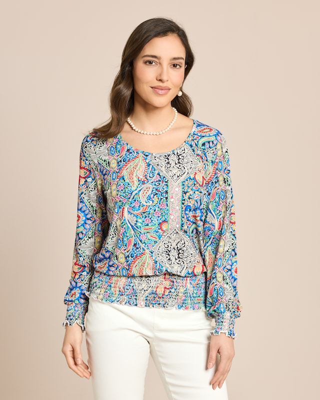 Shirt mit Paisleydruck