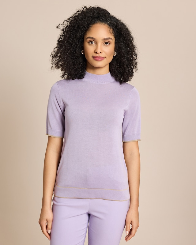 Feinstrick Pullover Lyocell