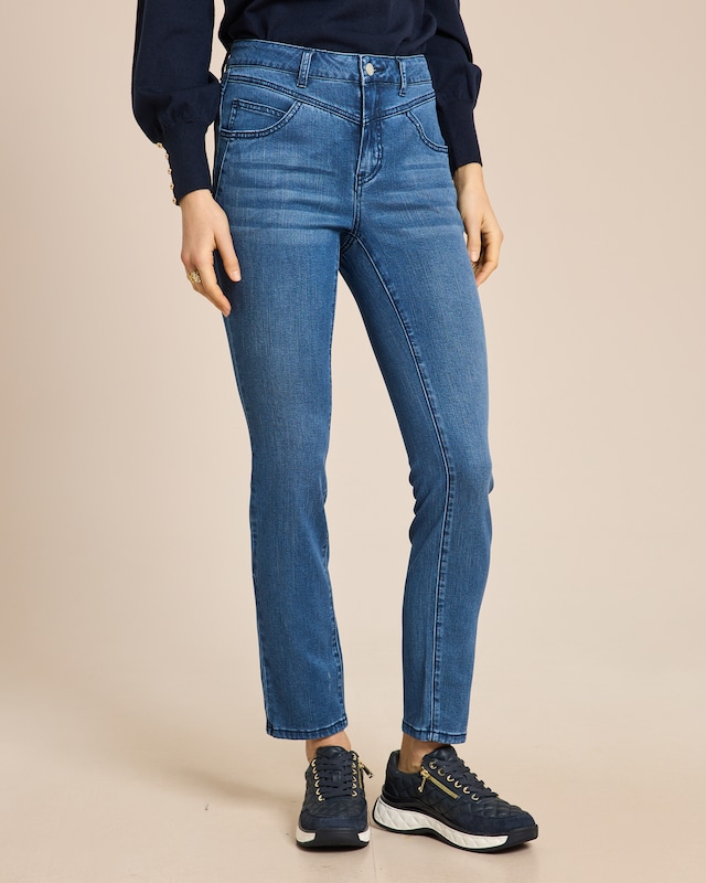 Slim Fit Jeans mit Lyocell