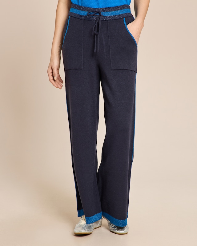 Strickhose mit Glitzerdetails