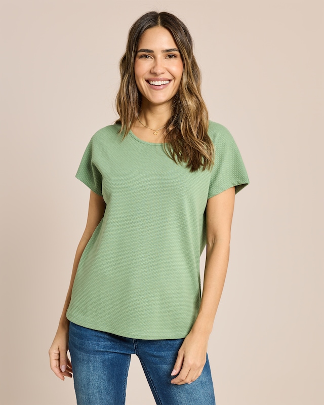 Shirt mit Struktur