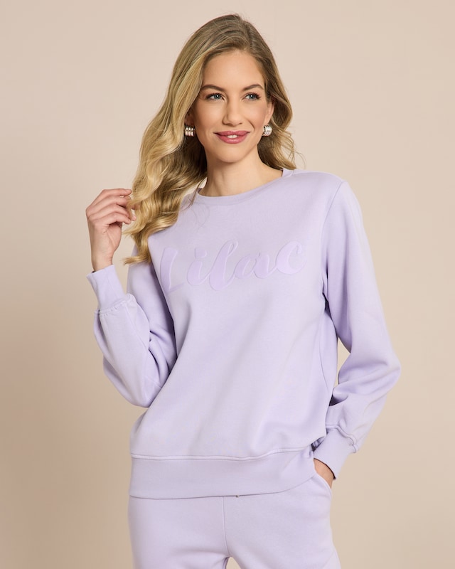 Sweatshirt mit Schriftzug