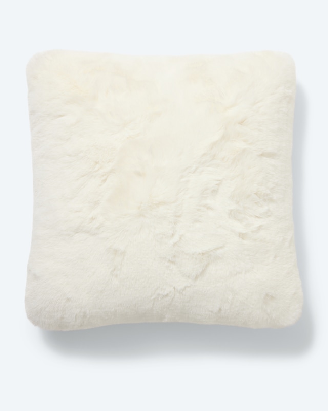 Kissen in Kaninchenfell-Optik "Esme"