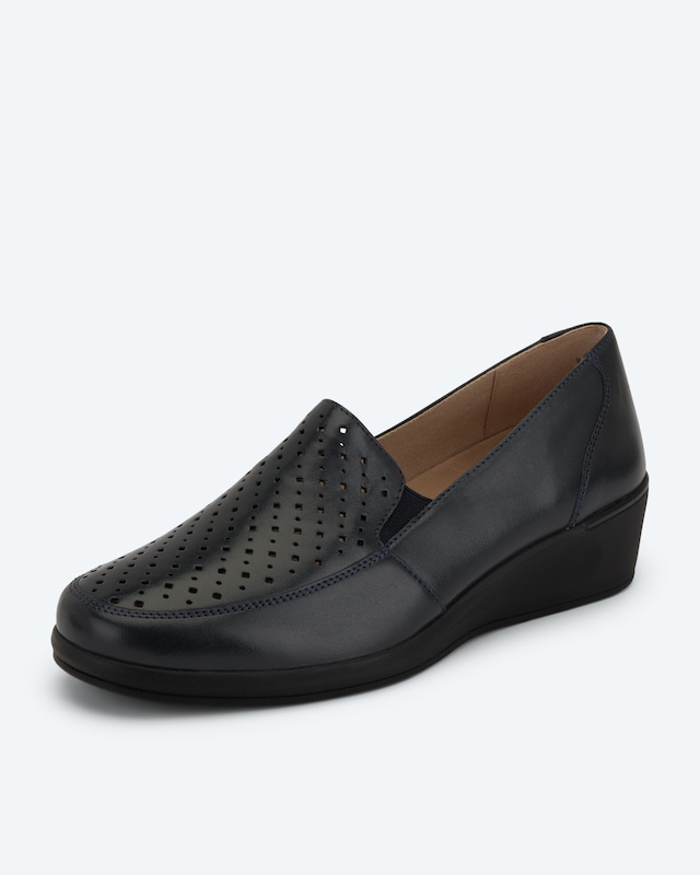 Slipper Keilabsatz in H-Weite