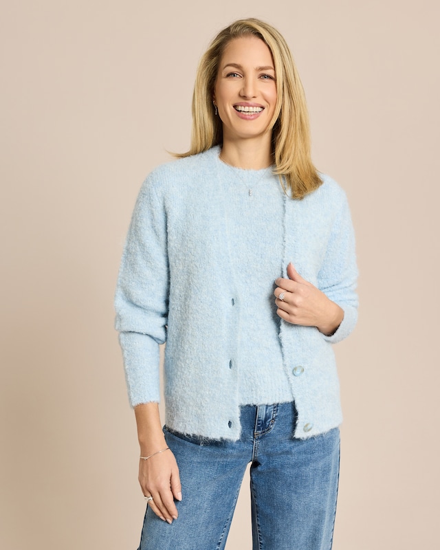 Bouclé Cardigan