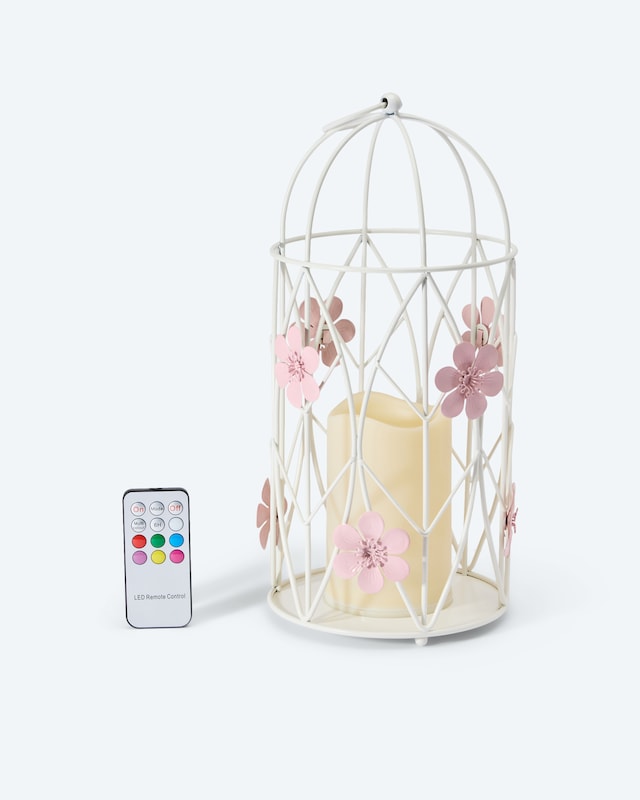 Outdoor-Laterne mit LED-Kerze