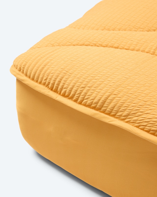 Seersucker Uni-Wendeunterbett