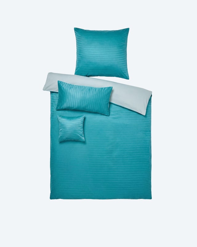 Wendebettwäsche "Glanzstreifen", 4tlg.