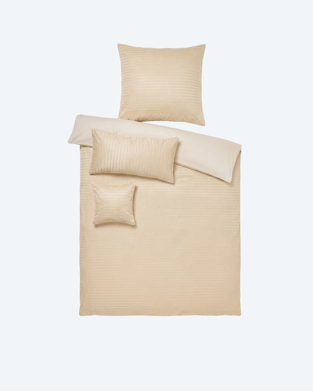 Wendebettwäsche "Glanzstreifen", 4tlg.