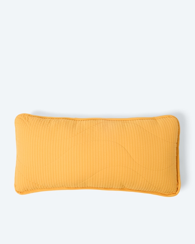 Seersucker Uni-Wendekopfkissen