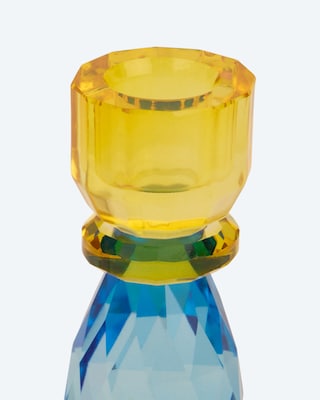 Produktabbildung 3 für Glas-Stabkerzenhalter, 2tlg.