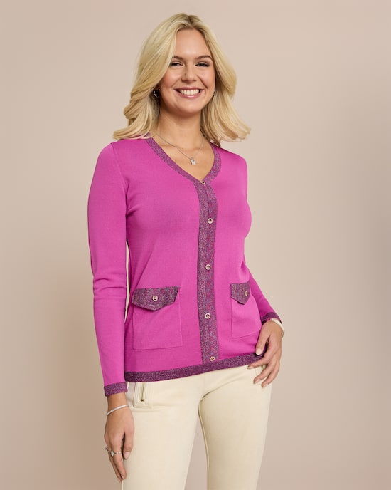 Produktabbildung für Glow Pullover Strickjacken Optik