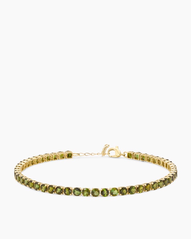 Armband mit grünem Turmalin