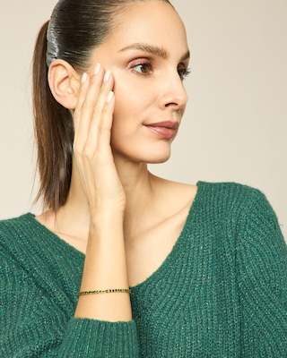 Produktabbildung 4 für Armband mit grünem Turmalin