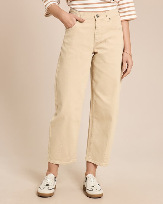 Produktabbildung für Jeanshose Barrel Fit leicht verkürzt