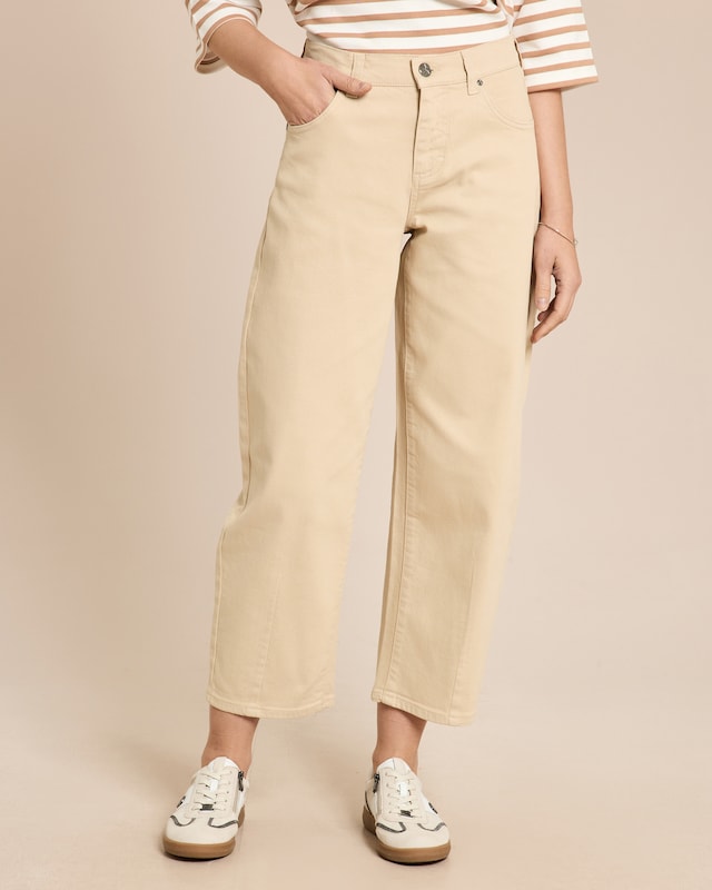 Jeanshose Barrel Fit leicht verkürzt