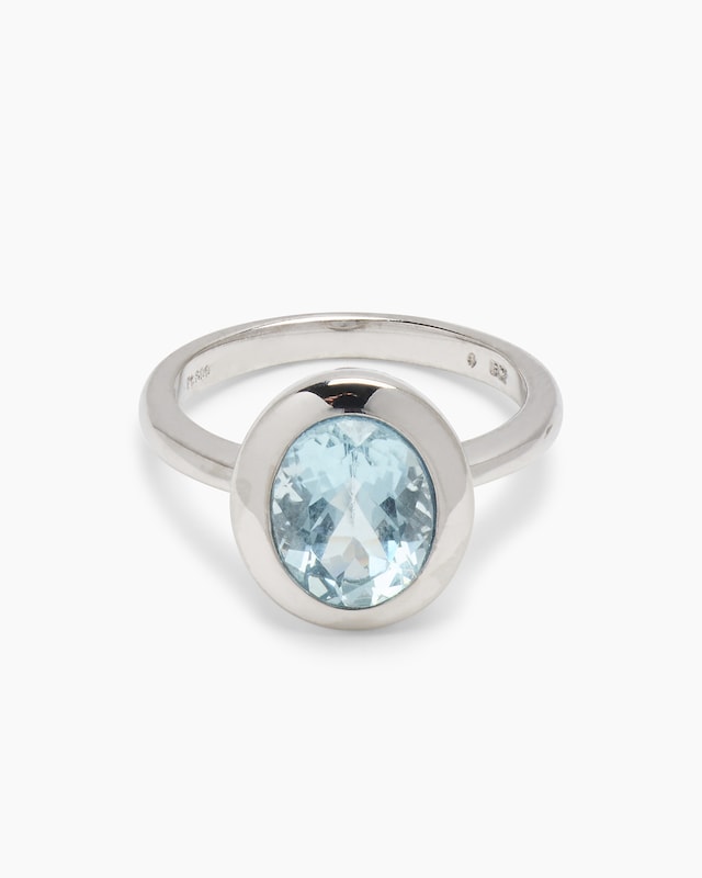 Ring mit Santa Maria Aquamarin