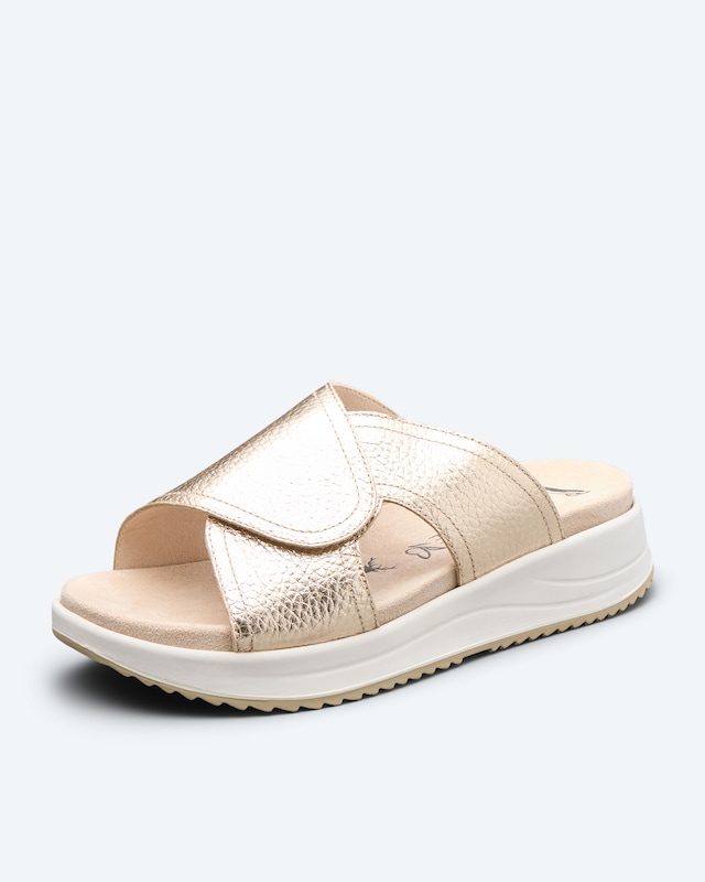 Pantolette Hirschleder