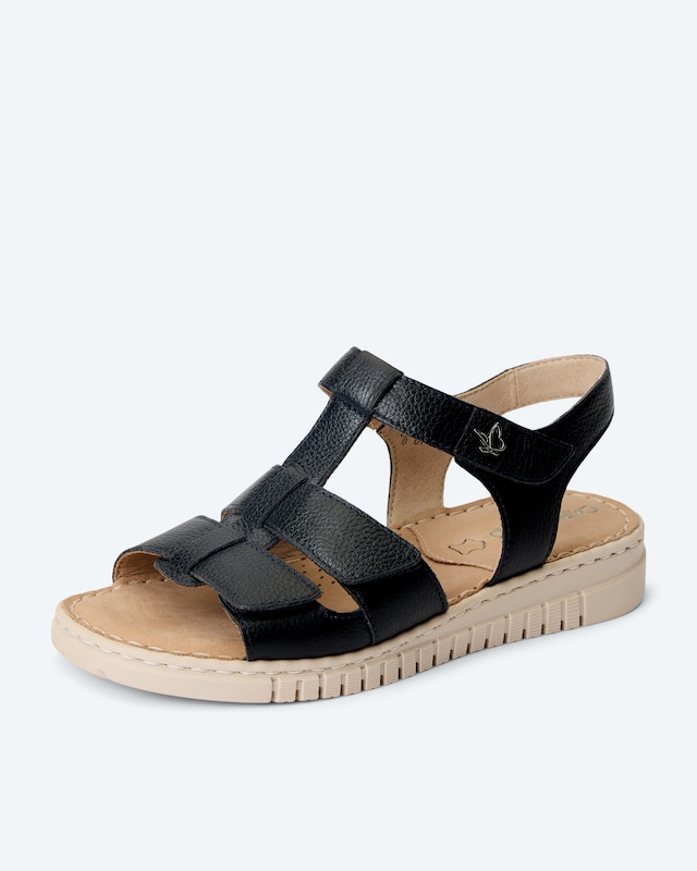 Sandale mit Dreifachklett