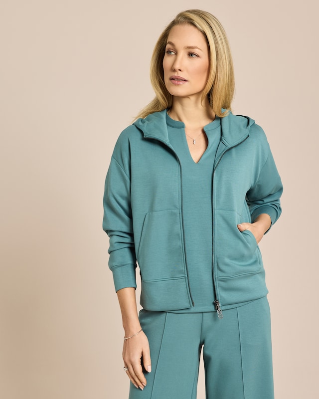 Softsweat Jacke mit Stern