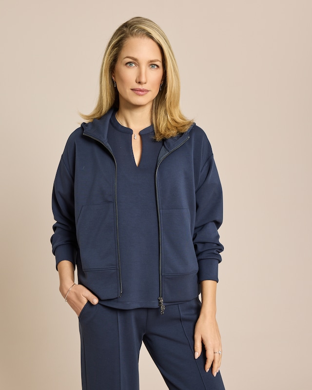 Softsweat Jacke mit Stern